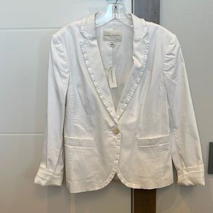 Banana Republic White jacket NWT